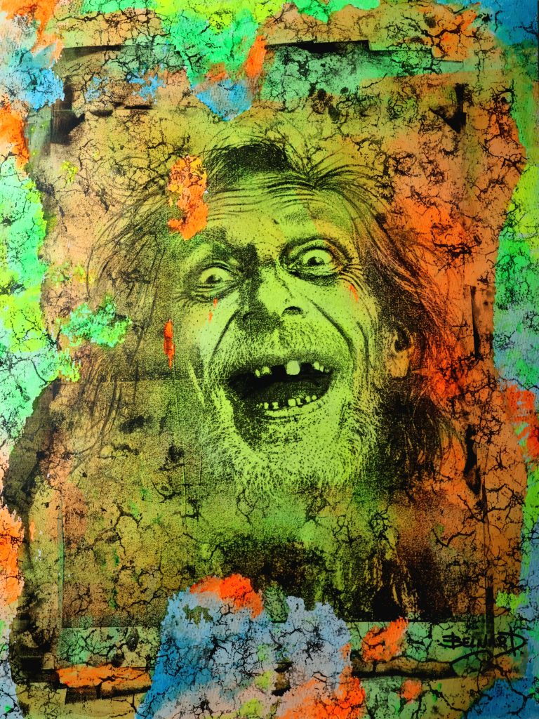 Portrait expressif - Oeuvre contemporaine.